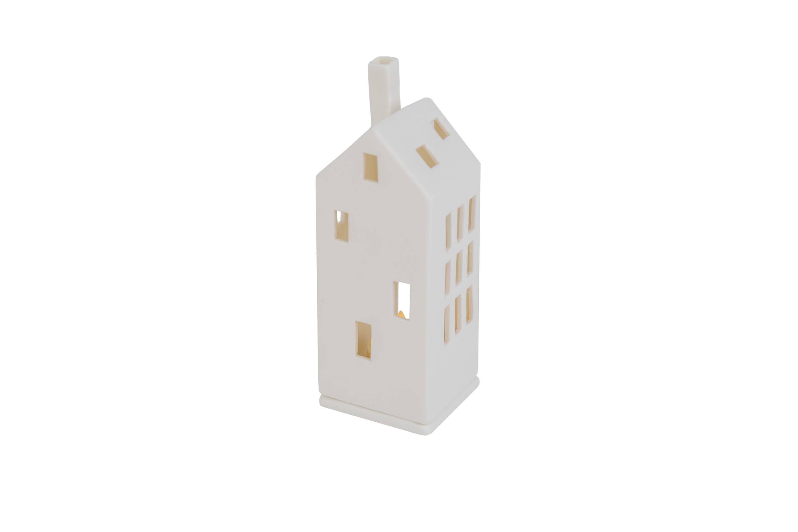 Keramiek theelicht/waxine huis DORSETTO – afbeelding 5