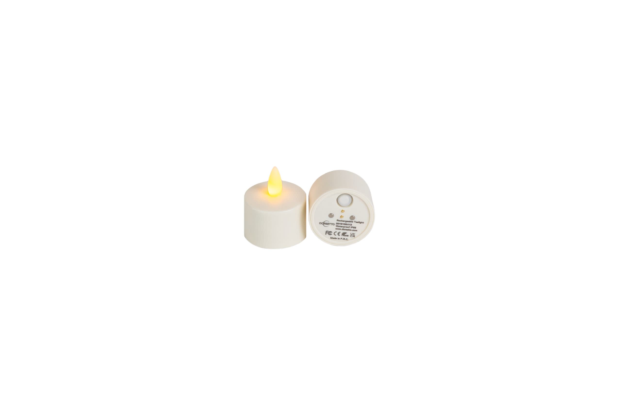 LED-Waxine/theelichtjes waterdicht oplaadbaar brandtijd 175 uur warm wit (12 stuks) met afstandsbediening – afbeelding 19