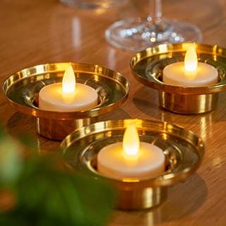 LED-Waxine/theelichtjes waterdicht oplaadbaar brandtijd 175 uur warm wit (12 stuks) met afstandsbediening – afbeelding 13