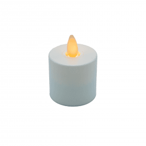 LED waxine oplaadbaar DORSETTO warm wit met bewegende vlam LOS